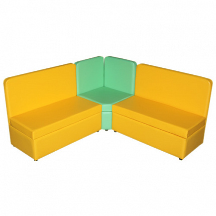 «Теремок»                             комплект мягкой угловой мебели - (3+1+3)