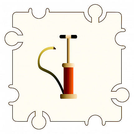 Логопедический набор № 1 "ЗВУКИ" (сундучок), 256 деталей Тико