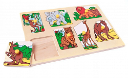 Развивающее пособие "Экзотические животные"