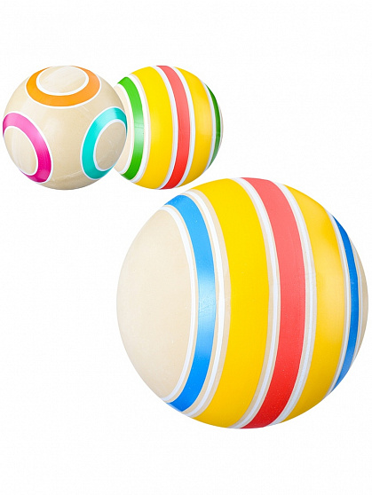 Мяч детский ЭКО ручное окраш.  (Любой) d-125