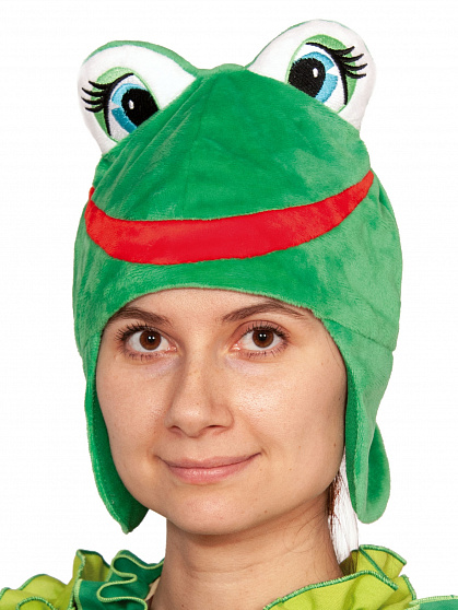 Шапка Лягушка взрослый