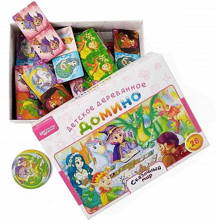 Нескучное домино "Сказочный мир"