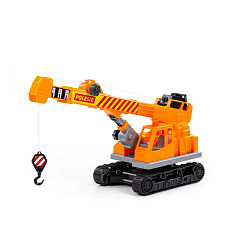 Гусеничный кран (в сеточке) Монолит