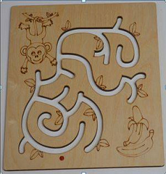 Песочный лабиринт "Обезьянка"