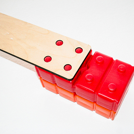 Балансировочная дорожка (3доски+4кирпич)