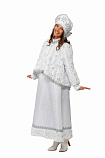 Карнавальный костюм взрослый "Снегурочка в шубке"