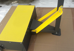 Стойки бадминтонные мобильные с противовесами по 35кг, тренировочные