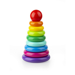 Пирамида «XL» 27см, 10дет. (в сетке)