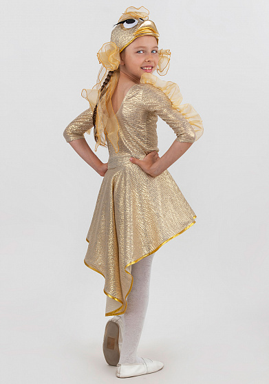 Костюм Золотой рыбки для девочки