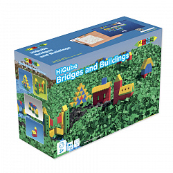 Конструктор Morphun серии Hi-Qube Bridges and Buildings Здания и мосты 110 Деталей